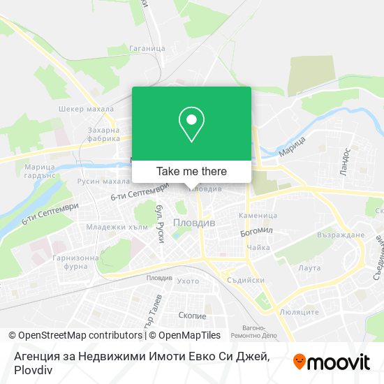 Агенция за Недвижими Имоти Евко Си Джей map