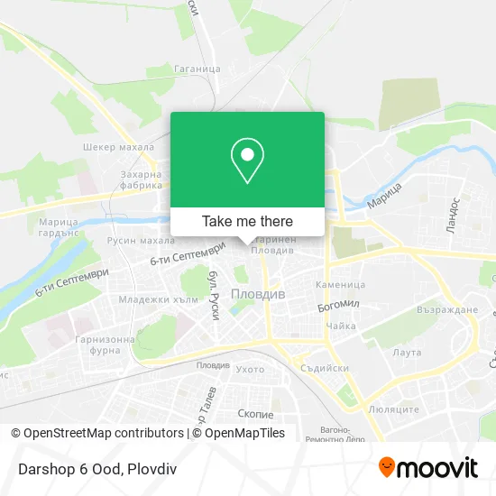 Карта Darshop 6 Ood