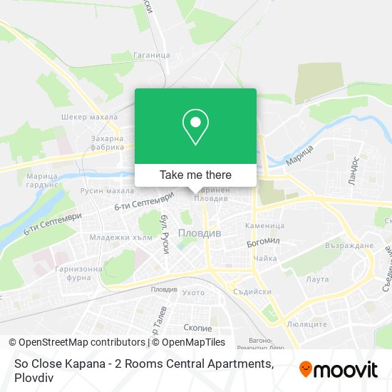 So Close Kapana - 2 Rooms Central Apartments map