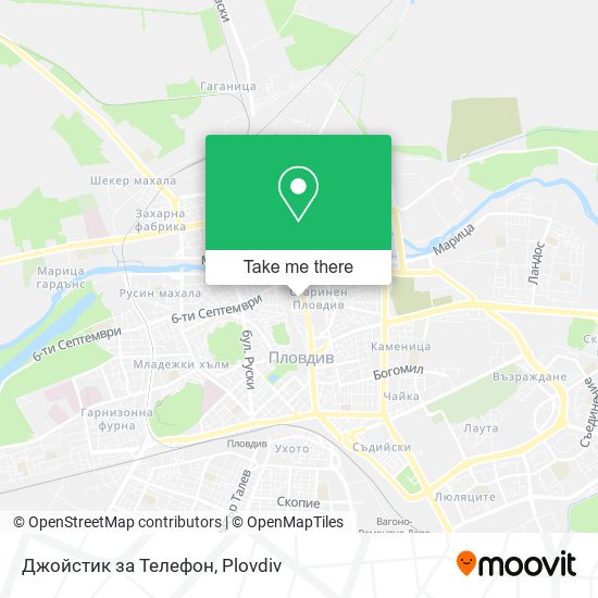 Джойстик за Телефон map