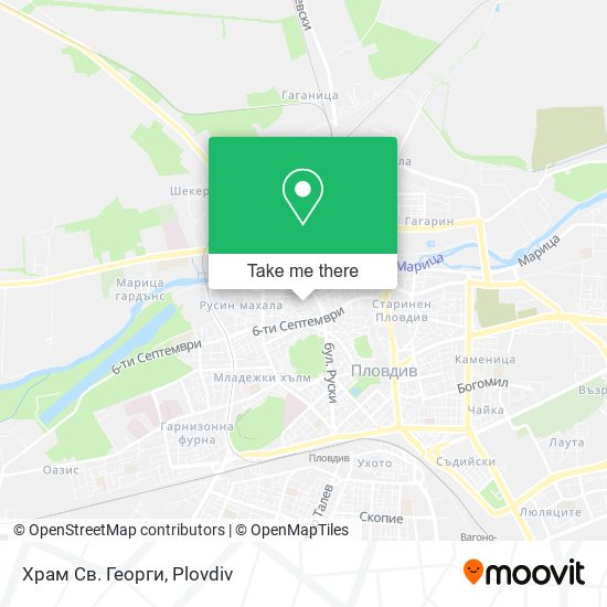 Храм Св. Георги map