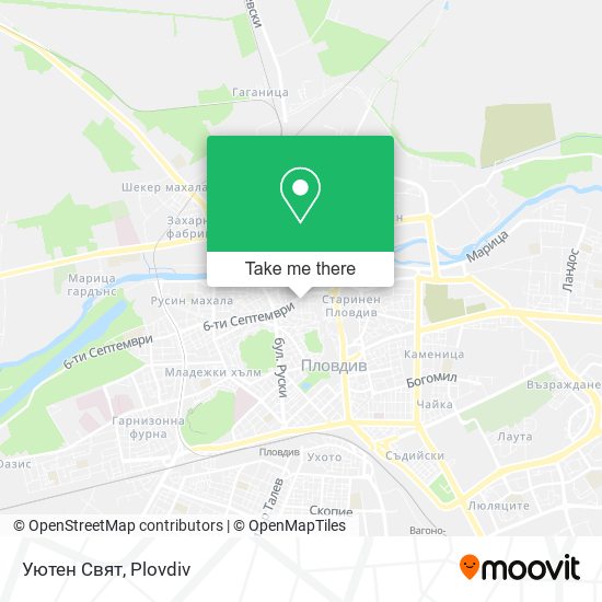 Уютен Свят map