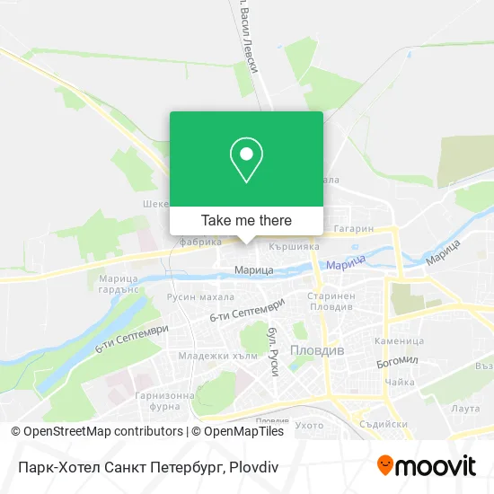 Парк-Хотел Санкт Петербург map