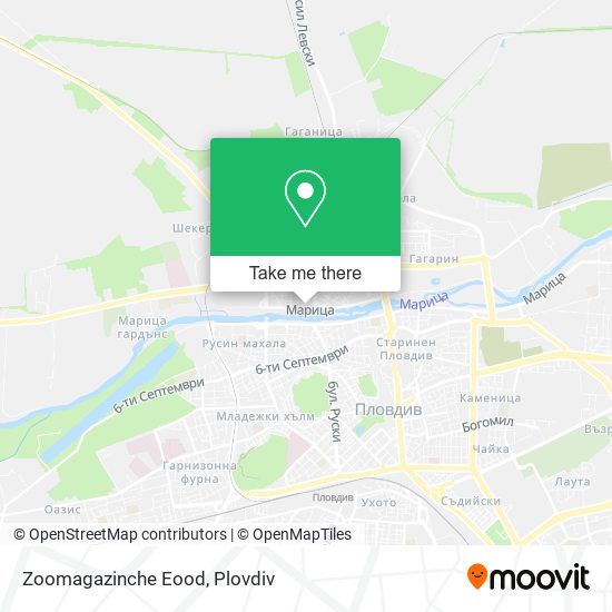 Zoomagazinche Eood map