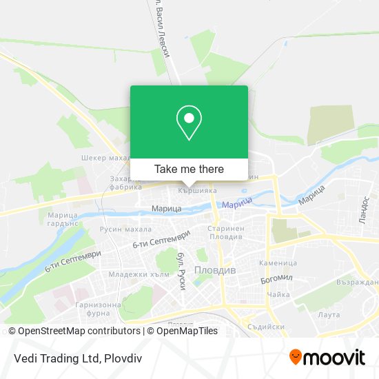 Vedi Trading Ltd map