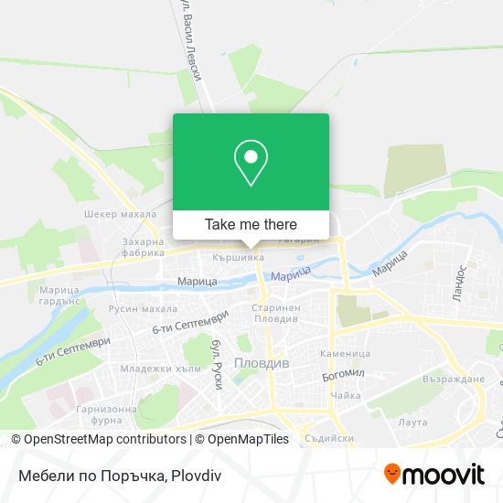 Мебели по Поръчка map