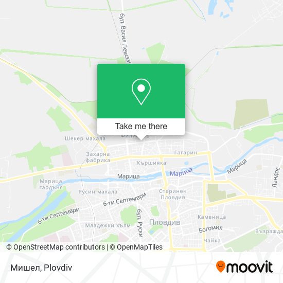 Мишел map