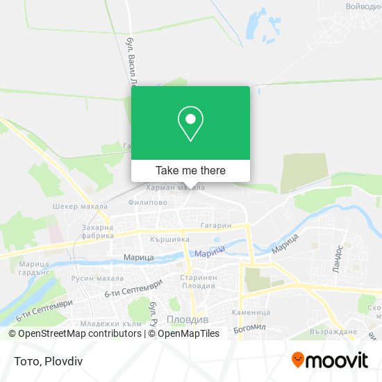 Тото map