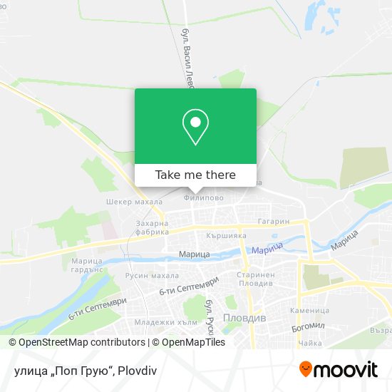 улица „Поп Грую“ map
