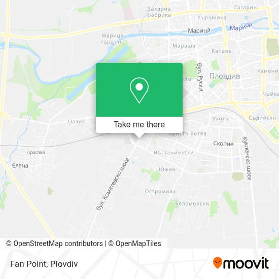Fan Point map