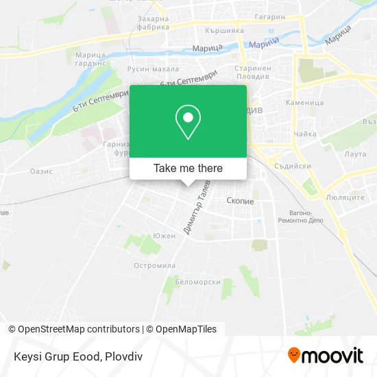 Карта Keysi Grup Eood