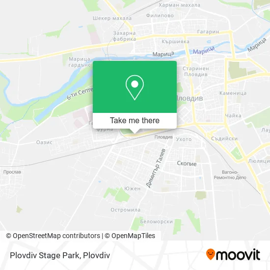 Карта Plovdiv Stage Park