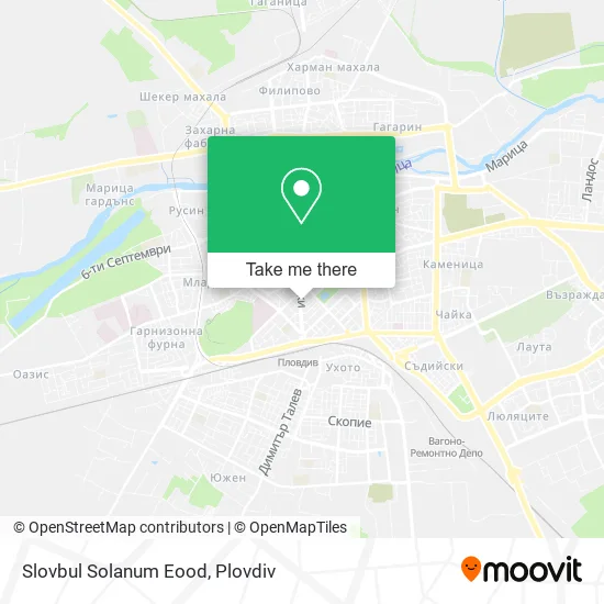 Карта Slovbul Solanum Eood