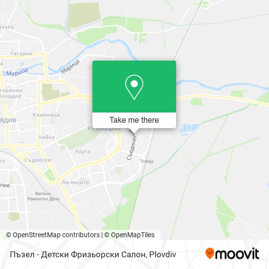 Карта Пъзел - Детски Фризьорски Салон
