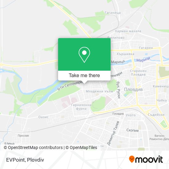 EVPoint map