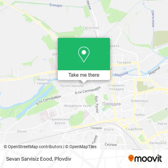 Карта Sevan Sarvisiz Eood