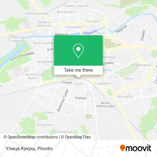 Карта Улица Кукуш