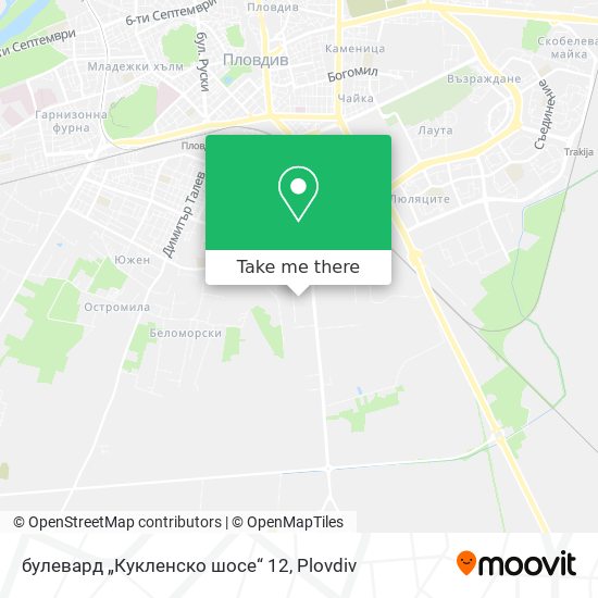 булевард „Кукленско шосе“ 12 map