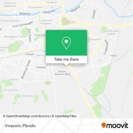 Карта Vivacom