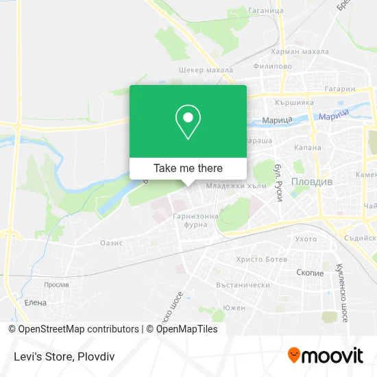 Levi's Store map