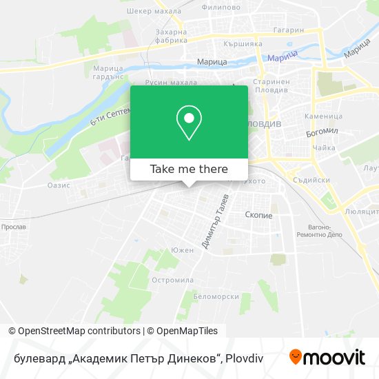 булевард „Академик Петър Динеков“ map
