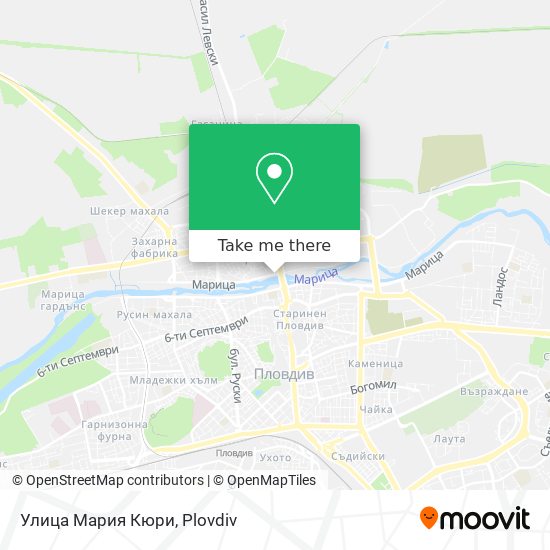 Улица Мария Кюри map