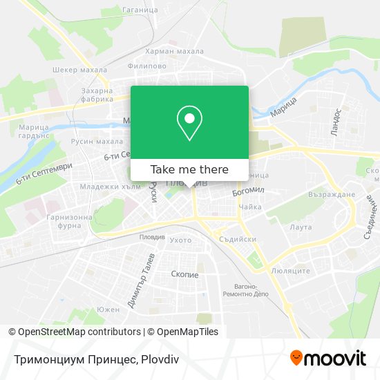 Тримонциум Принцес map