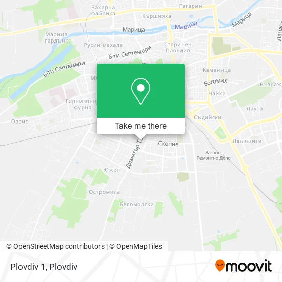 Карта Plovdiv 1