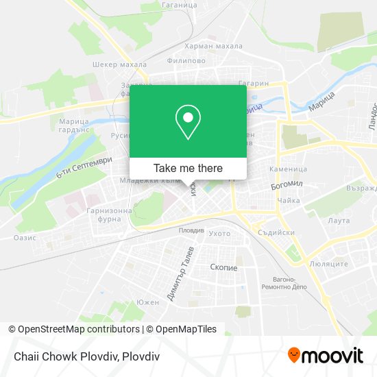 Карта Chaii Chowk Plovdiv