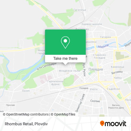 Rhombus Retail map