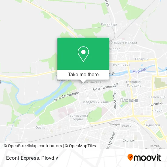 Карта Econt Express