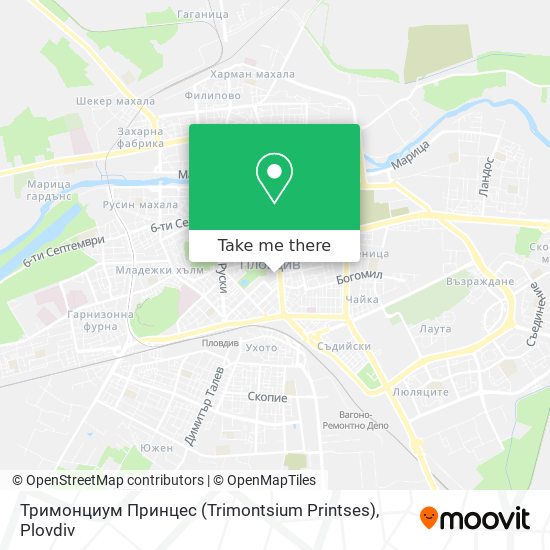Тримонциум Принцес (Trimontsium Printses) map