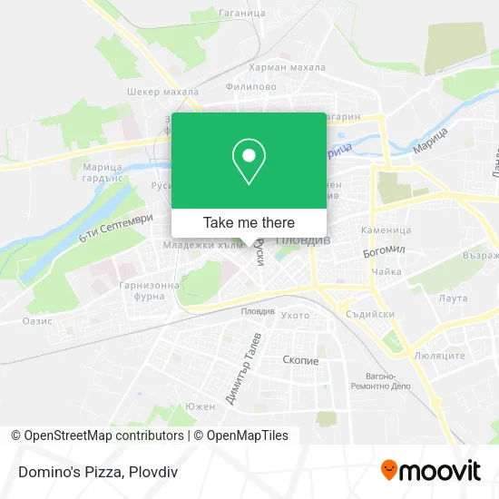 Карта Domino's Pizza
