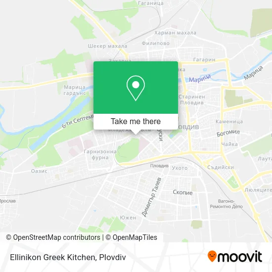 Карта Ellinikon Greek Kitchen