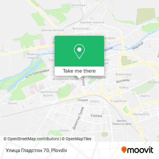 Улица Гладстон 70 map