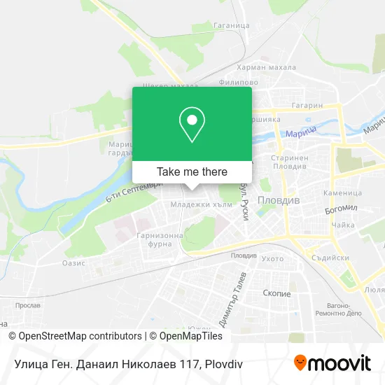 Улица Ген. Данаил Николаев 117 map