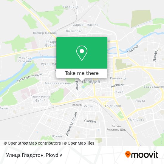 Улица Гладстон map