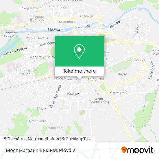 Моят магазин Вики-М map