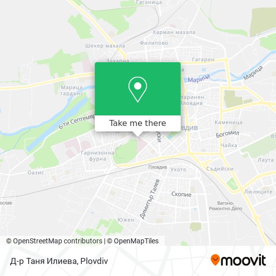 Д-р Таня Илиева map