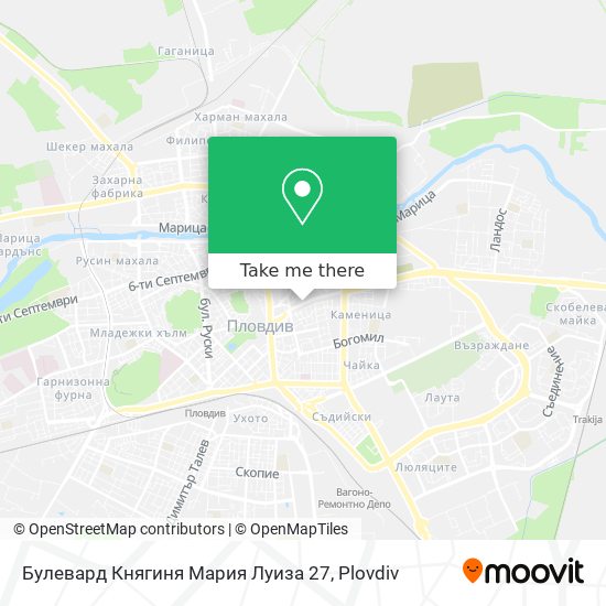 Булевард Княгиня Мария Луиза 27 map