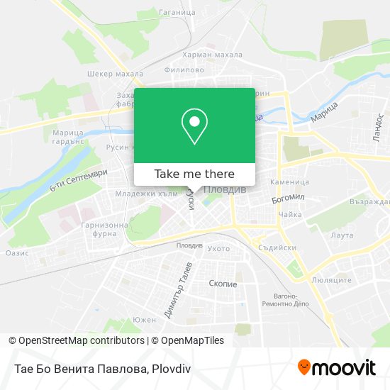 Тае Бо Венита Павлова map