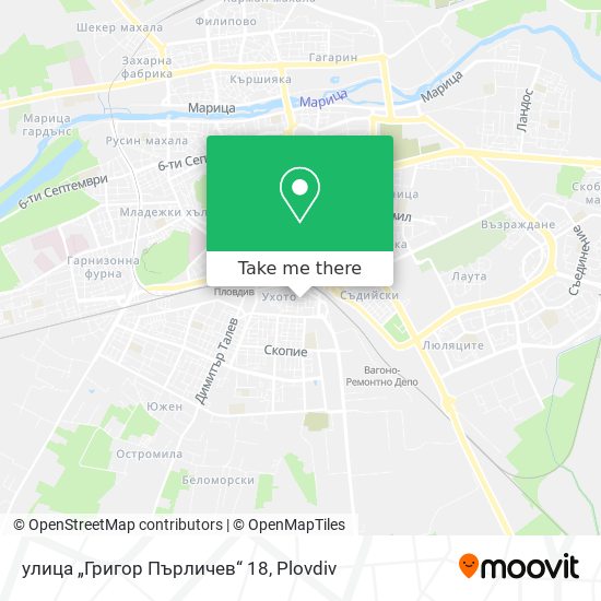 улица „Григор Пърличев“ 18 map
