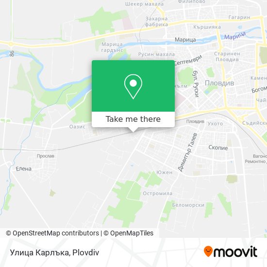 Улица Карлъка map