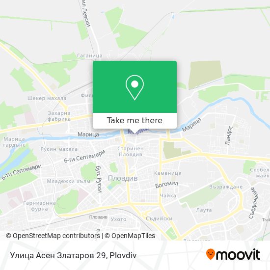Улица Асен Златаров 29 map