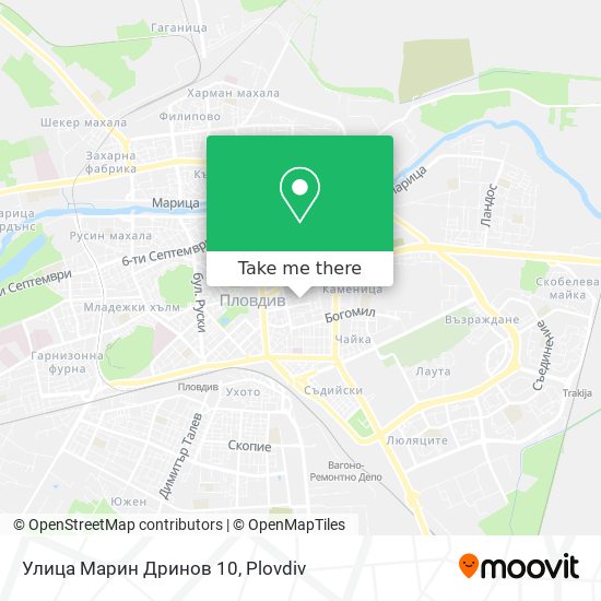 Улица Марин Дринов 10 map