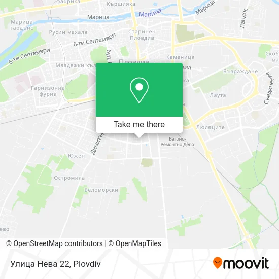 Улица Нева 22 map