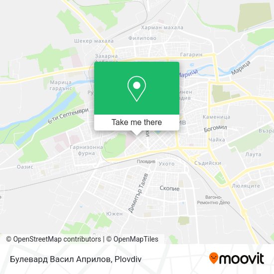 Карта Булевард Васил Априлов