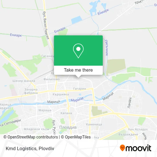 Kmd Logistics map