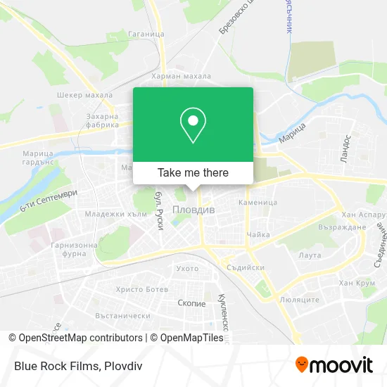 Blue Rock Films map