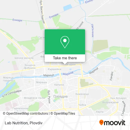 Lab Nutrition map